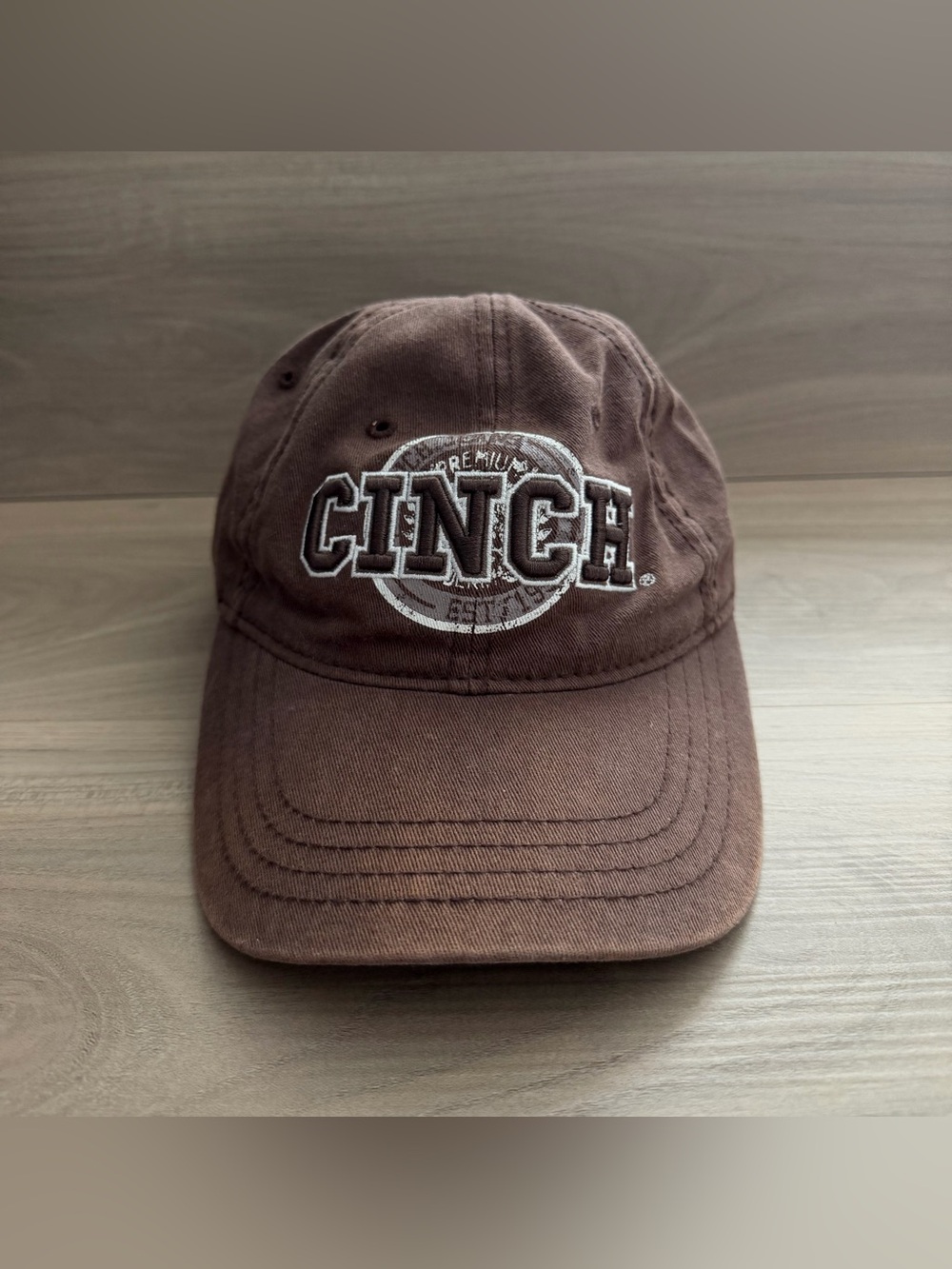 Cinch Adjustable Men’s Hat Cap Brown